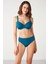 Çıkarılabilir Push Up Destekli Violca Düz Renk Toparlayıcı Bikini 2