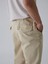 Erkek Slim Fit Jogger Bel Bej Pantolon 5