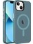 Apple Iphone 14 Kılıf Renkli Buzlu Magsafeli Metal Tuşlu C-Pro Sert Kapak 1