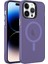 Apple Iphone 12 Pro Max Kılıf Renkli Buzlu Magsafeli Metal Tuşlu C-Pro Sert Kapak 1