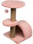 53 x 39 x 67 cm Kedi Oyun ve Tırmalama Platformu Pembe 1