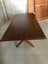 Kütük Masa Gürgen Ağacı Ceviz Rengi 85X150.CM 5