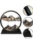Hareketli Kum Sanatı Resim Sandscapes Yuvarlak Cam 3D Derin Deniz Kumu 19*18 cm 2