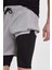 Kısa Taytlı Spor Şort Cepli & Bağcıklı & Beli Lastikli 5