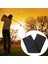 Golf Havlu Mikrofiber Su Emme Havlu Spor Salonu Silme Golf Kulüpleri Aksesuarlar Siyah (Yurt Dışından) 5