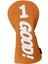 Golf Club Head, Golf Headcover Peluş Astar, Hafif Koruma Kol Turuncu Renk 1'i Kapsıyor (Yurt Dışından) 1