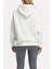 Lux Oversızed Hoodıe Ekru Kadın Sweatshirt 2