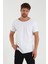 Asimetrik Açık Yaka T-Shirt 2
