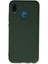 Huawei P20 Lite Kılıf Nano Içi Kadife Silikon - Koyu Yeşil 300099 1