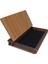 Ceviz Rengi Mdf Ahşap Hesap Sümeni Hesap Kutusu 20x13,3 cm 1 Adet 3