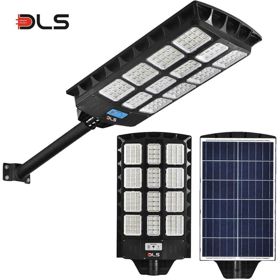 DLS 600W Güneş Enerjili Solar Bahçe Çevre Sokak Lambası Dls