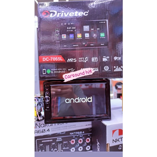 Drivetec Android Double Teyp – Drivetec DC-7065L Car Play , 2gb Ram 32GB Hafıza