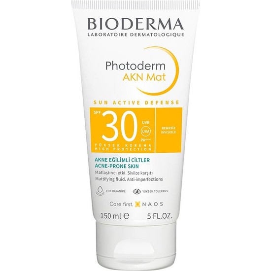Bioderma Photoderm Akn Mat Krem 150 ml SPF 30 Yaz İçin İdeal Tüm Cilt Tiplerine Uygun