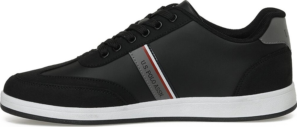 U.S. Polo Assn. Kares Wt Erkek Siyah Sneaker görsel 3