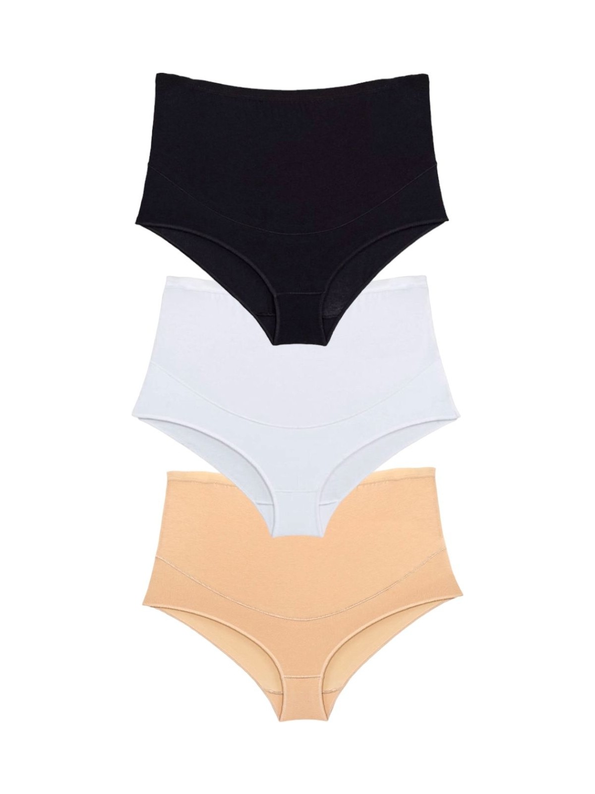 Moda Lady 3 Adet Pamuklu Toparlayıcı Hamile Külodu