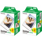 Fujifilm Instax Mini 20'li Film 2'li Set 40 Adet POZZ-FOTSN00005-22 Hızlı Çekim Fotoğraf Filmi