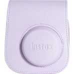 Fujifilm Instax Mini 12 Lila Deri Çanta Ayarlanabilir Omuz Askısı ile Kolay Taşıma