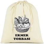 Feza Bagg Store Ekmek Torbası Ham Bez 40X40 (1ADET)
