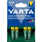 VARTA 800mAh AAA Şarj Edilebilir 4'lü Pil