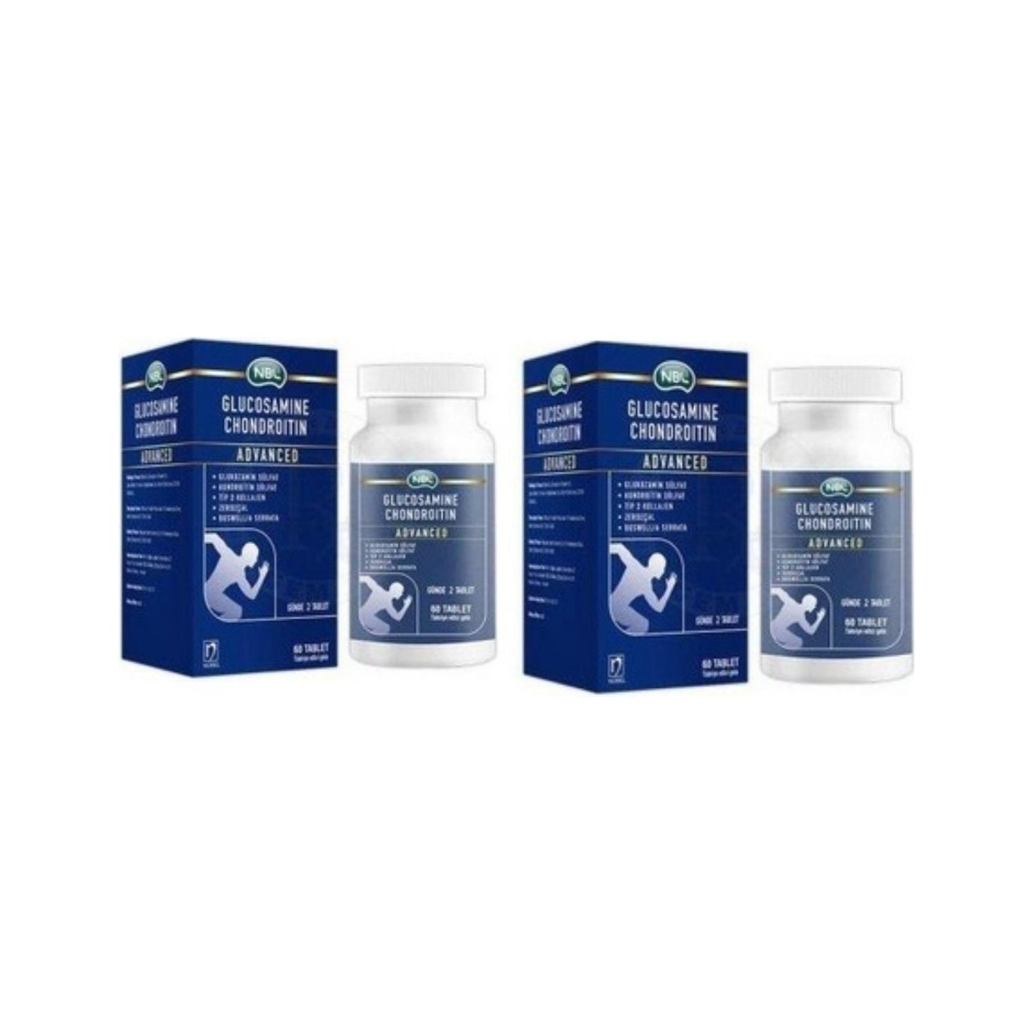 Nbl Glucosamine Chondroitin Advanced 60 Tablet 2 Adet Fiyatı