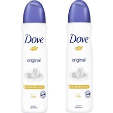Dove Kadın Deodorant Original 150 ml - 2'li Paket