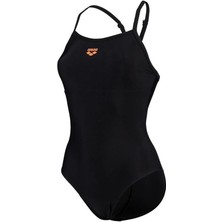 Arena Women's Solid Swimsuit Lightdrop Back Kadın Yüzücü Mayosu Siyah 005909500