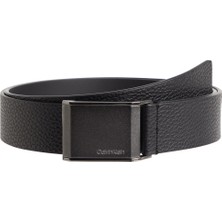 Calvin Klein Erkek Kemer Beveled Plaque Pb 35MM