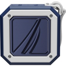 Nautica Nautica S100 Dual Suya Dayanıklı Taşınabilir Kablosuz Bluetooth Outdoor Hoparlör Speaker Navy Beyaz