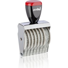 Sırdaş 1598 Numaratör Elle Çevirmeli 8 Hane 9 mm