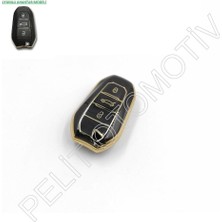 Pelit Otomotiv Citroen C3 C4 Elysee C5 Aircross Ds3 Ds4 Ds5 Anahtar Kılıfı Sustasız Süperlüx