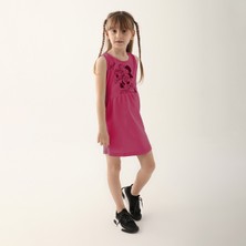 Minnie Mouse D4860-3 Kız Çocuk Elbise