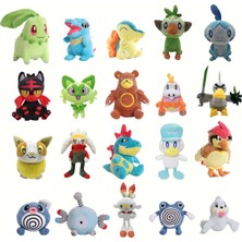 Threemb Toys Pokemon Yüksek Kalite Peluş Quaxly