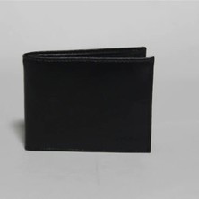 Karalı Deri Hakiki Deri Erkek Cüzdan