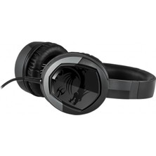 Msı Gg Immerse GH30 V2 Gamıng Headset Hafıf Katlanabılır 2X40 mm Surucu Kablo Kumanda 20HZ-20KHZ 30 Ohm Mıkrofon 1.5m Orgu Y-Kablo 3.5 mm Jak Tasıma Cantası Kulakustu Kulaklık