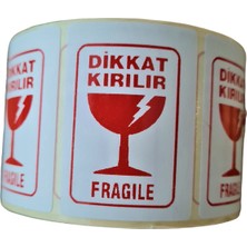 Burdabuldu Dikkat Kırılır Etiketi