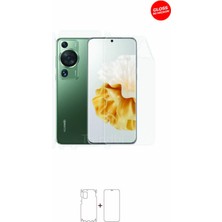 Wrapsol Huawei P60 Pro Full Kaplama Ön Arka ve Yanlar 360 Derece Tam Kaplayan Hd Film