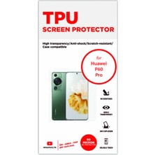 Wrapsol Huawei P60 Pro Full Kaplama Ön Arka ve Yanlar 360 Derece Tam Kaplayan Hd Film