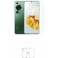 Wrapsol Huawei P60 Pro Full Kaplama Ön Arka ve Yanlar 360 Derece Tam Kaplayan Poliüretan Film