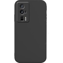 Microcase Xiaomi Poco F3 Pro Elektrocase Serisi Silikon Kılıf - Siyah AL3340