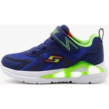Skechers Tri-Namics Küçük Erkek Çocuk Mavi Işıklı Spor Ayakkabı 401660N Nvlm