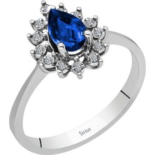 Sirius Pırlanta Pırlanta ve Safir Taşlı Chiara Yüzük 0441R0054