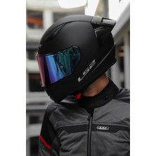 LS2 Rapıd Race Mat Siyah Kask C2