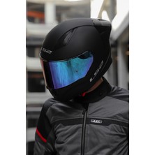 LS2 Rapıd Race Mat Siyah Kask C2