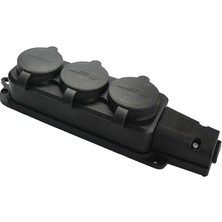 Mutlusan Monofaze Üçlü Grup Priz 12 Adet