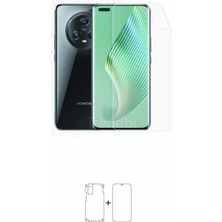 Honor Magic 5 Pro Full Body 360 Derece Ön Arka ve Yan Kaplama Tam Koruma Poliüretan Film