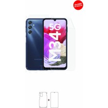 Samsung Galaxy M34 5g Ön Arka ve Yan Kaplama 360 Derece Tam Koruma Full Body Hd Film