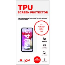 Samsung Galaxy M34 5g Ekran Koruyucu Tam Kaplayan Esnek Hd Film