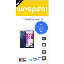 Samsung Galaxy M34 5g Ön Arka ve Yan Kaplama 360 Derece Tam Koruma Full Body Film