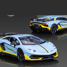 Asdfgh 1:24 Simülasyon Alaşım Araba Modeli Lamborghini Svj63 Çocuk Oyuncakları (Yurt Dışından)