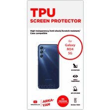 Samsung Galaxy M34 5g Arka ve Yan Kaplama Koruyucu Hd Film